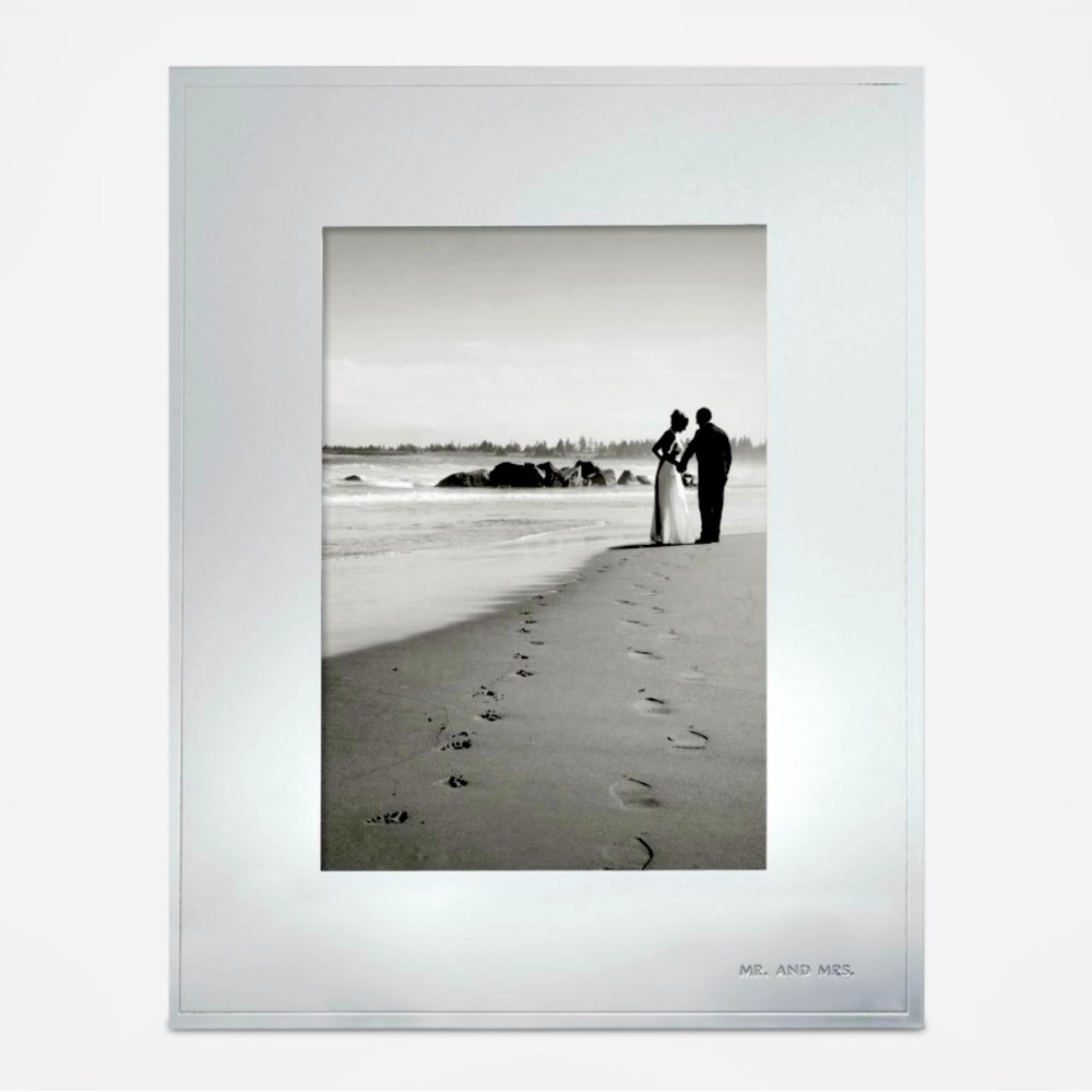 Kate Spade/Lenox ♠️ Mr. and Mrs. Silver Plated Frame